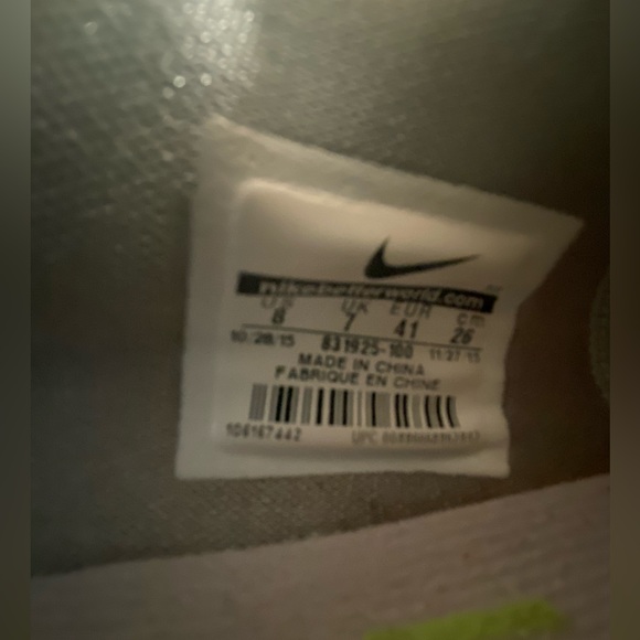 EUC Nike Lebron James 13 Low Metallic Silver Men’s Sneakers - Picture 6 of 6